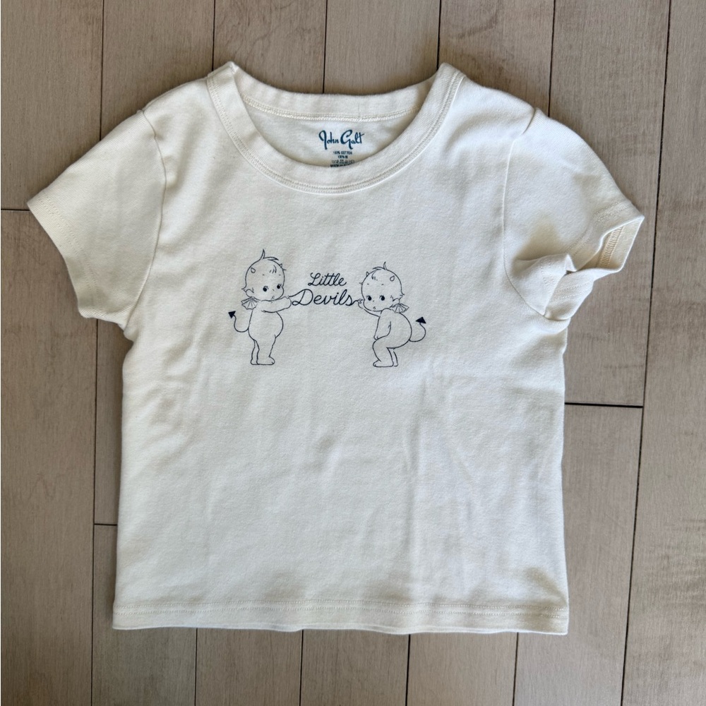 Brandy Melville Little Devils Baby Tee